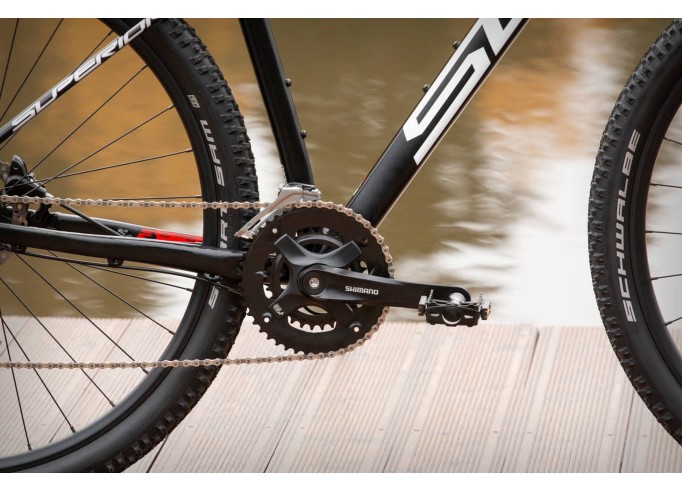 Mountainbike Superior XC819 Matte Black/White/Team Red