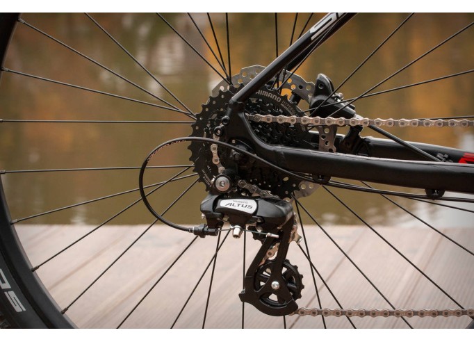 Mountainbike Superior XC819 Matte Black/White/Team Red