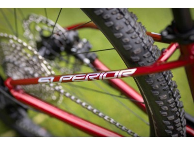 Bicycle Superior Team 27 Gloss Dark Red/Hologram Chrome
