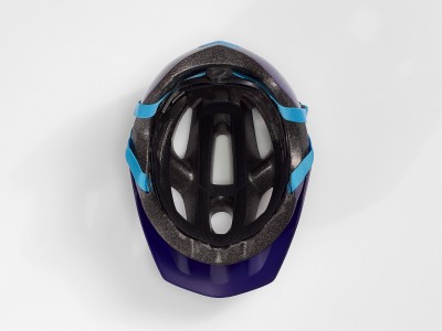 Bontrager Tyro vaikiškas dviratininko šalmas, Purple Abyss/Azure