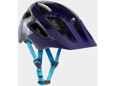 Bontrager Tyro vaikiškas dviratininko šalmas, Purple Abyss/Azure
