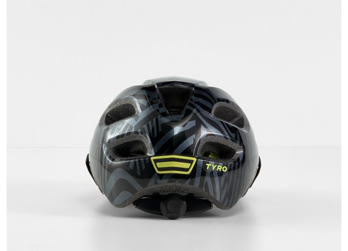 Bontrager Tyro youth Bike Helmet Black/Radioactive Yellow