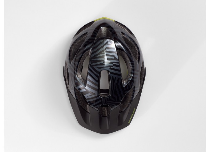 Bontrager Tyro youth Bike Helmet Black/Radioactive Yellow