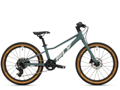 Kids bike Superior FLY 20 DB Matte Trooper Green/Hologram Chrome