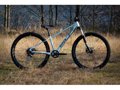 Kids bike Superior Racer XC 27 Gloss White/Blue/Neon Yellow 2