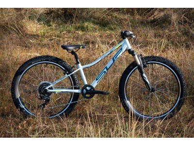 Superior Racer XC 24'' vaikiškas dviratis, Gloss White/Blue/Neon Yellow 2