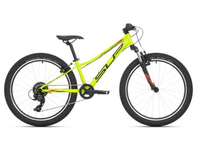 Superior Racer XC 24'' vaikiškas dviratis, Matte lime/Black/Red