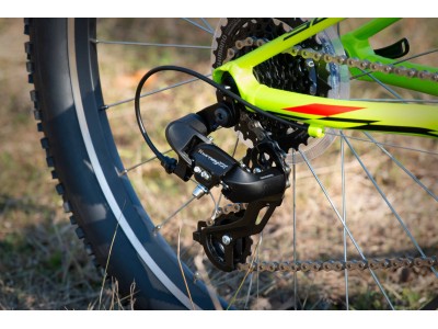 Superior Racer XC 24'' vaikiškas dviratis, Matte lime/Black/Red