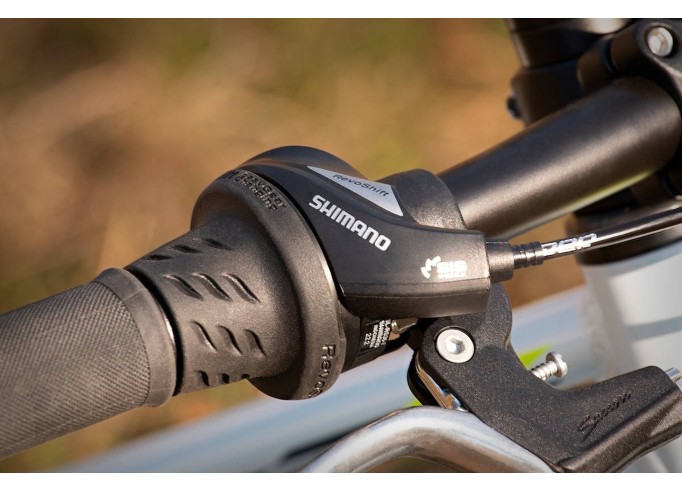 Kids bike Superior Racer XC 20 Gloss White/Blue/Neon Yellow