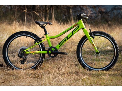 Kids bike Superior Racer XC 20 Matte Lime/Black/Red