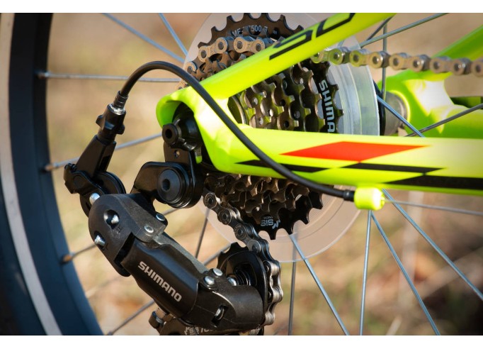 Kids bike Superior Racer XC 20 Matte Lime/Black/Red