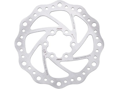 Brake rotor BBB BBS-83 PowerStop 140mm silver