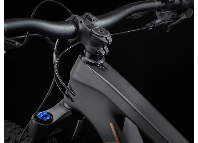 Mountainbike TREK Top Fuel 9.7 Matte Raw Carbon