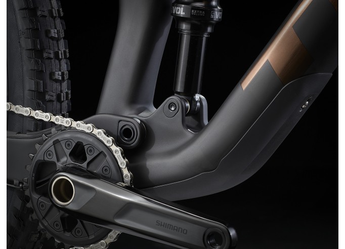 Mountainbike TREK Top Fuel 9.7 Matte Raw Carbon