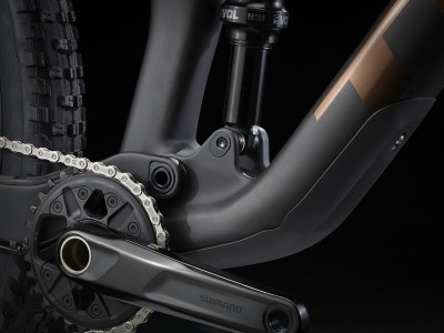 Mountainbike TREK Top Fuel 9.7 Matte Raw Carbon