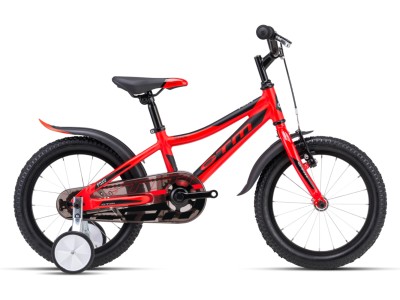 CTM Foxy matt neon red vaikiškas dviratis 2