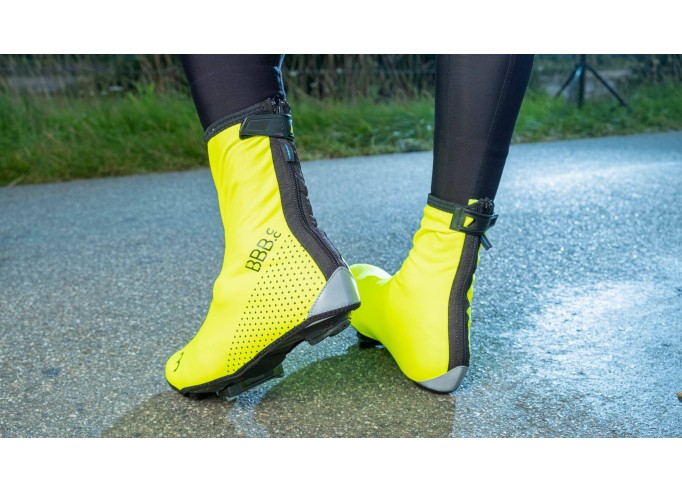 Shoecovers BBB BWS-23 WaterFlex 3.0 Road yellow