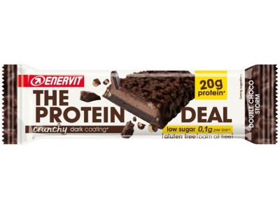 Enervit The Protein Deal dark chocolate baltyminis batonėlis, 55g