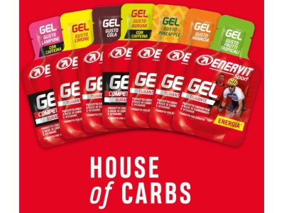 Gel Enervit Sport gel 25ml, raspberry + coffeine 2