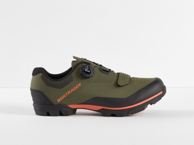 Shoe Bontrager Foray Olive Grey/Radioactive Orange (2022)