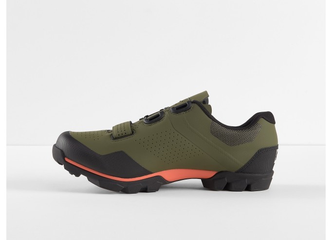 Shoe Bontrager Foray Olive Grey/Radioactive Orange (2022)