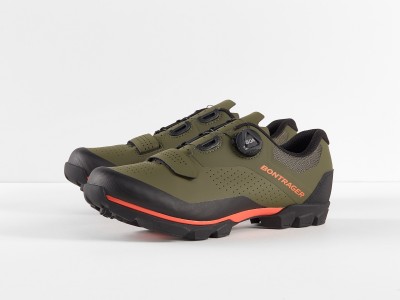 Shoe Bontrager Foray Olive Grey/Radioactive Orange (2022)