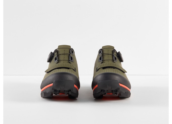 Shoe Bontrager Foray Olive Grey/Radioactive Orange (2022)