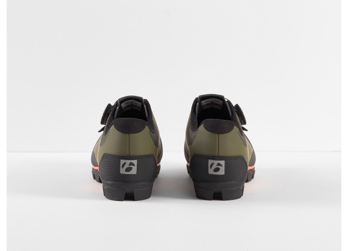 Shoe Bontrager Foray Olive Grey/Radioactive Orange (2022)
