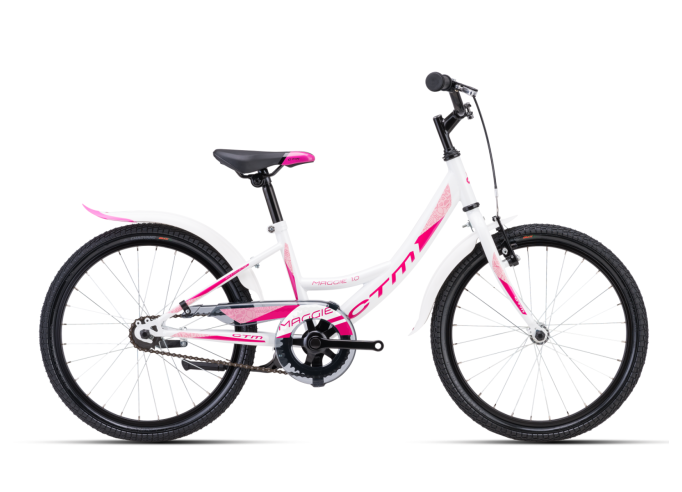 Kids bicycle CTM Maggie 1.0 white/pink