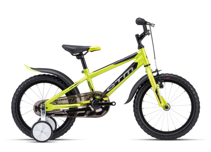 Kids bicycle CTM Tommy matt lime pearl