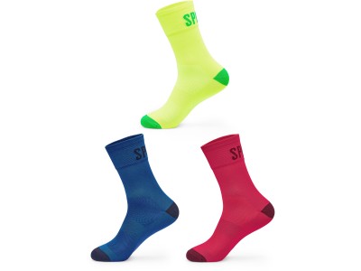 Socks Spiuk Anatomic Long 3 Pack colored