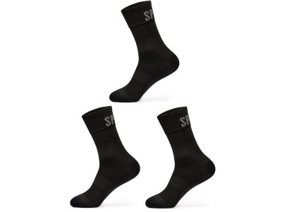 Socks Spiuk Anatomic Long 3 Pack black