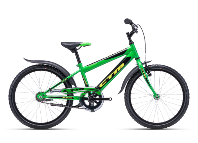 Kids bicycle CTM Scooby 1.0 green/black