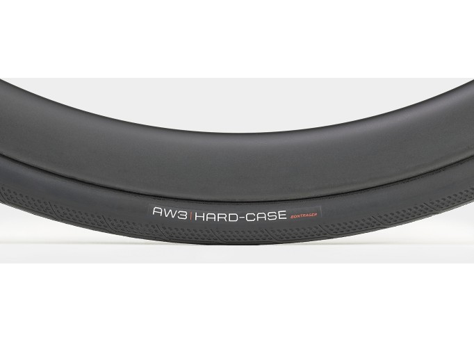 Bontrager AW3 Hard-Case Road Tyre, Black 700C
