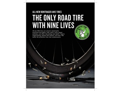 Bontrager AW3 Hard-Case Road Tyre, Black 700C