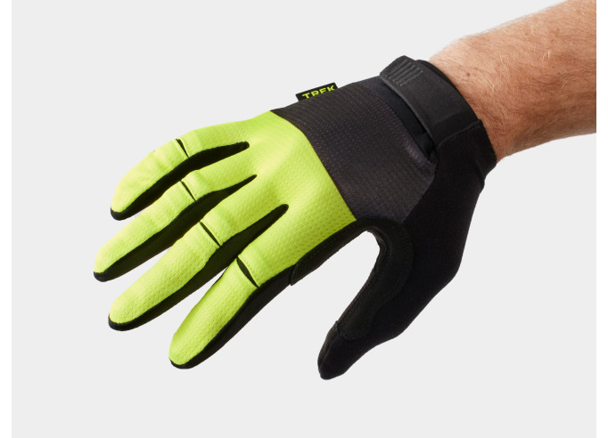 Gloves TREK Circuit Full Finger Twin Gel Radioactive Yellow