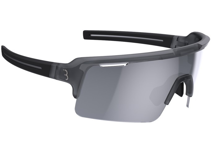 Sport glasses BBB BSG-65 Fuse PC MLC silver transparent grey