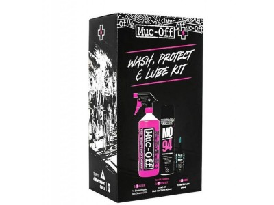 Muc-Off Wash Protect and Wet Lube komplektas