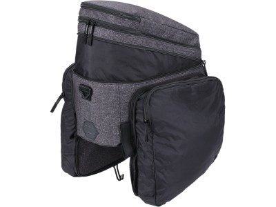 Bag BBB BSB-137 carrier bag CarrierPack extensions grey blend 36x16x21cm - 6.5