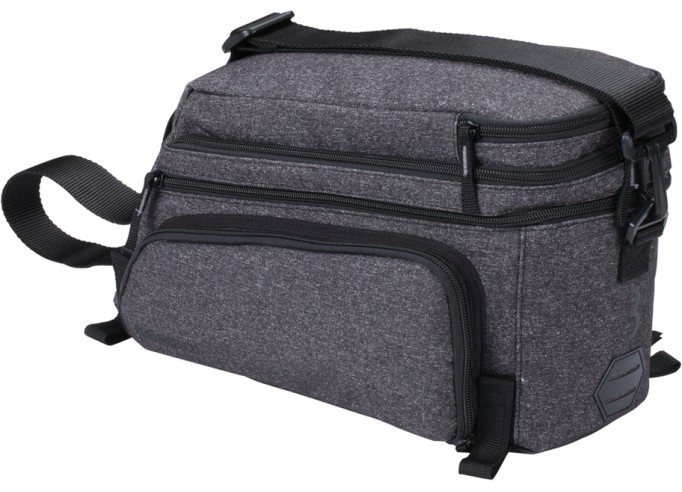 Bag BBB BSB-137 carrier bag CarrierPack extensions grey blend 36x16x21cm - 6.5