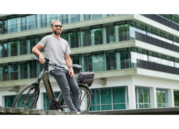 Bag BBB BSB-137 carrier bag CarrierPack extensions grey blend 36x16x21cm - 6.5