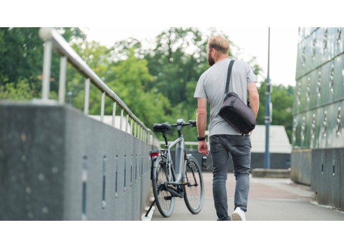 Bag BBB BSB-137 carrier bag CarrierPack extensions grey blend 36x16x21cm - 6.5