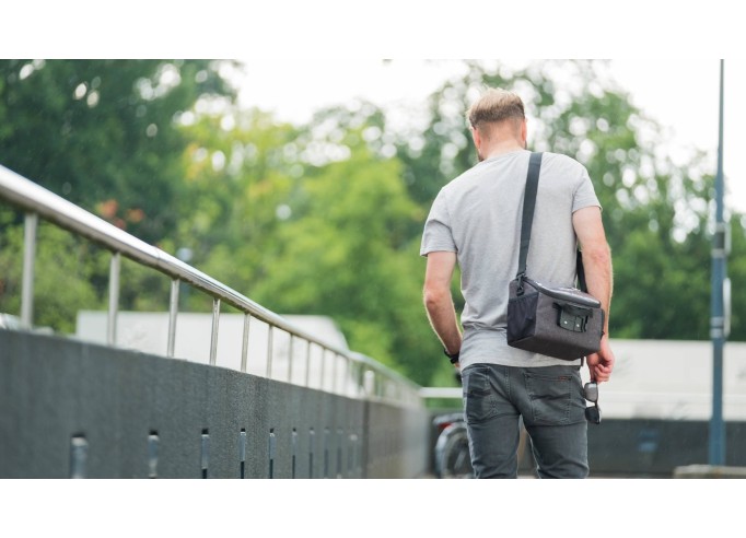 Bag BBB BSB-139 handlebar bag FrontPack grey blnd 26x16x18cm - 5.5L