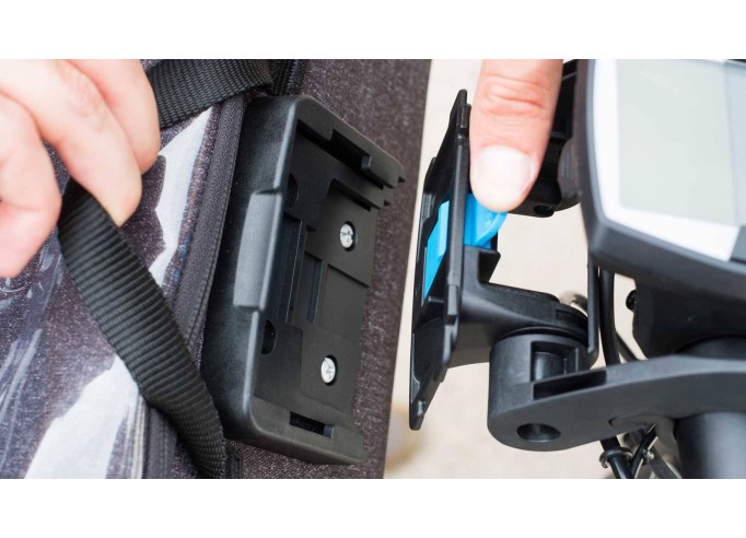 Bag BBB BSB-139 handlebar bag FrontPack grey blnd 26x16x18cm - 5.5L