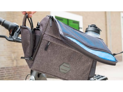 Bag BBB BSB-139 handlebar bag FrontPack grey blnd 26x16x18cm - 5.5L