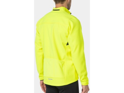 Cycling Jacket Bontrager Circuit Softshell yellow