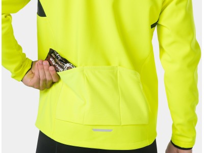 Cycling Jacket Bontrager Circuit Softshell yellow