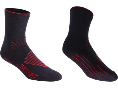 Socks BBB BSO-16 FIRfeet red/black