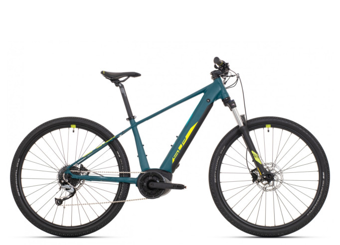 Superior eXC 7019 Bosch Matte Turquoise/Neon Yellow e-bike