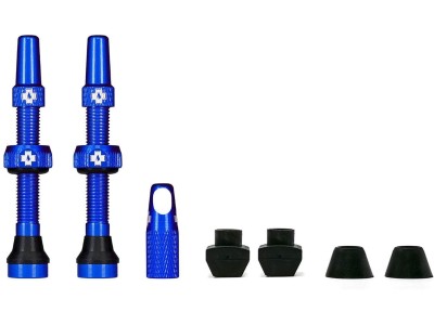 Tubeless valves Muc Off presta blue (pair)